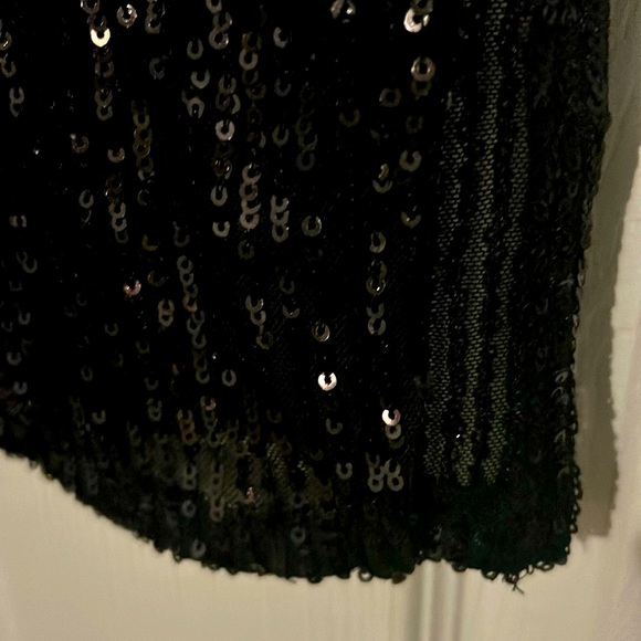 NWT Vince Camuto Black Sequin skirt - Great for the holiday season - Picture 4 of 5